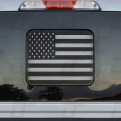 American Flag Standard Rear Window Printed Accent Decal For Ford F150/F250 (2015-2024)