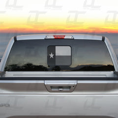 Texas State Flag Rear Window Printed Accent Decal For Ford F150/F250 (2015-2024)