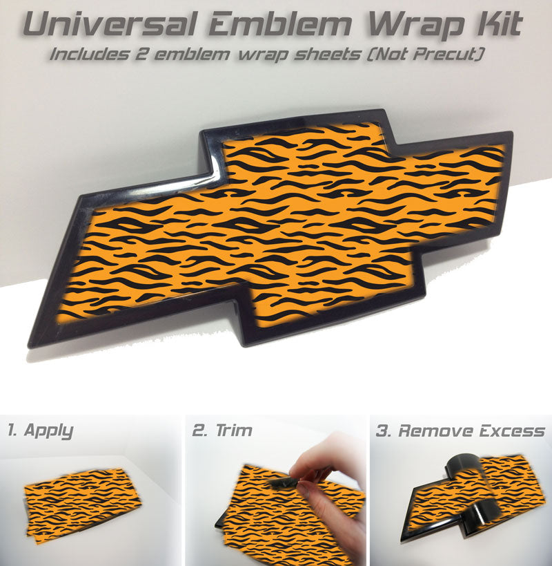 Universal Emblem Overlay Wrap For Chevy Silverado/Tahoe/Camaro/etc