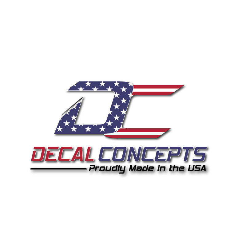 American Flag Fender Vent Emblem Accent Decal Kit For Dodge RAM TRX (2021+)