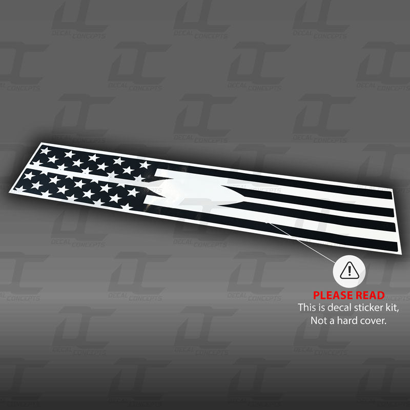 American Flag Grill - Grille Accent Decal Kit For Ford F250 / F350 (2011-2016)