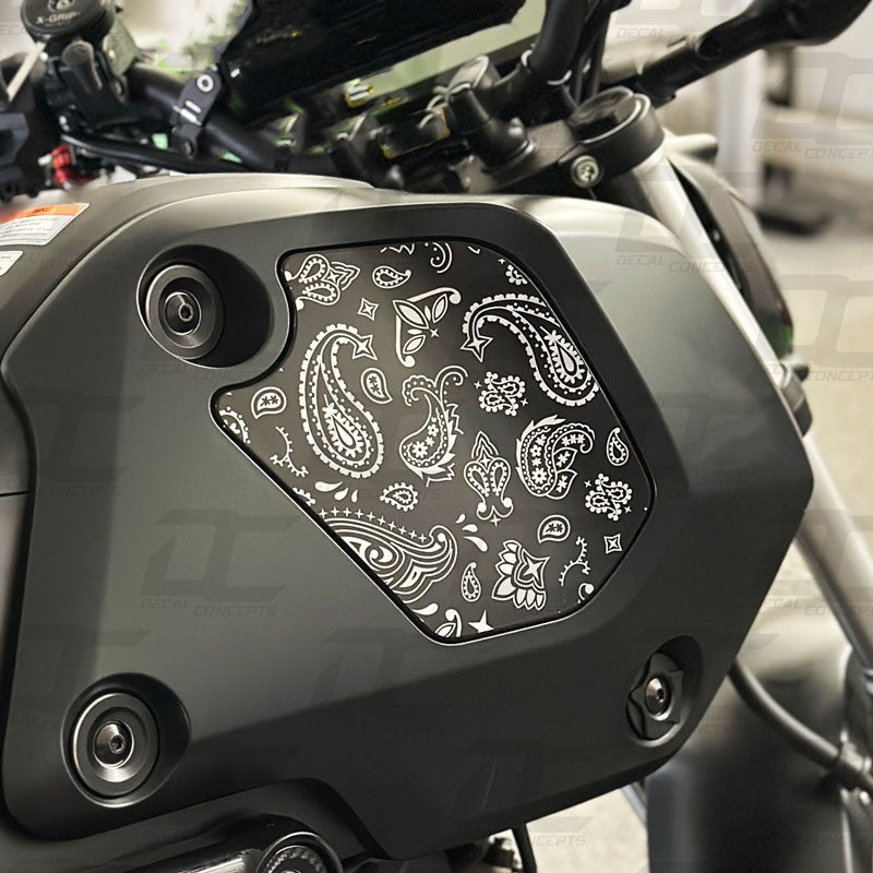 Paisley Pattern Side Body Fairing Accent Decal Graphic Kit For Honda Grom (2022+)