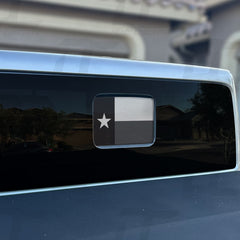 Texas State Flag Rear Window Printed Accent Decal For Jeep Gladiator (2020-2025)