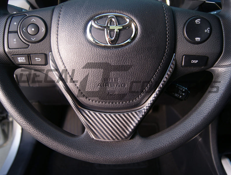 Lower Steering Wheel Accent Decal Kit For Toyota Corolla (2014-2018)