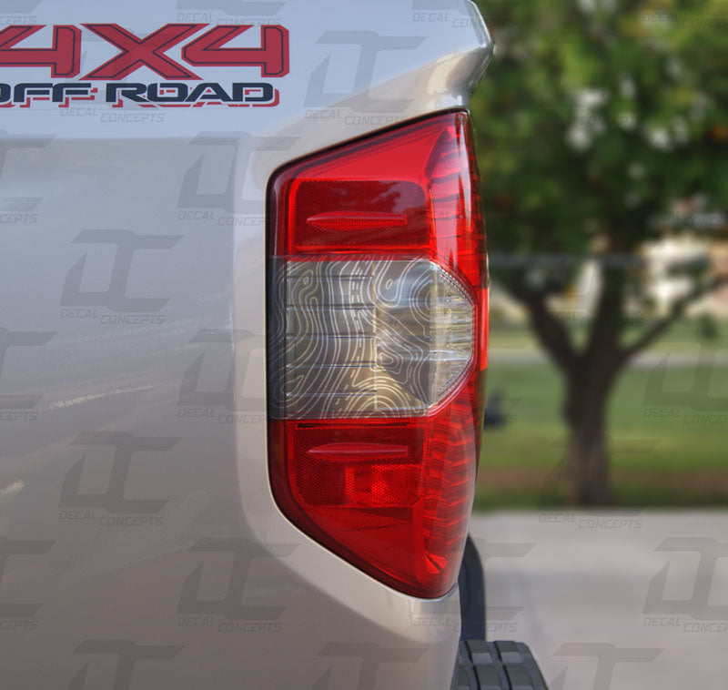 Tail Light Accent Decal Kit For Toyota Tundra (2014-2021)