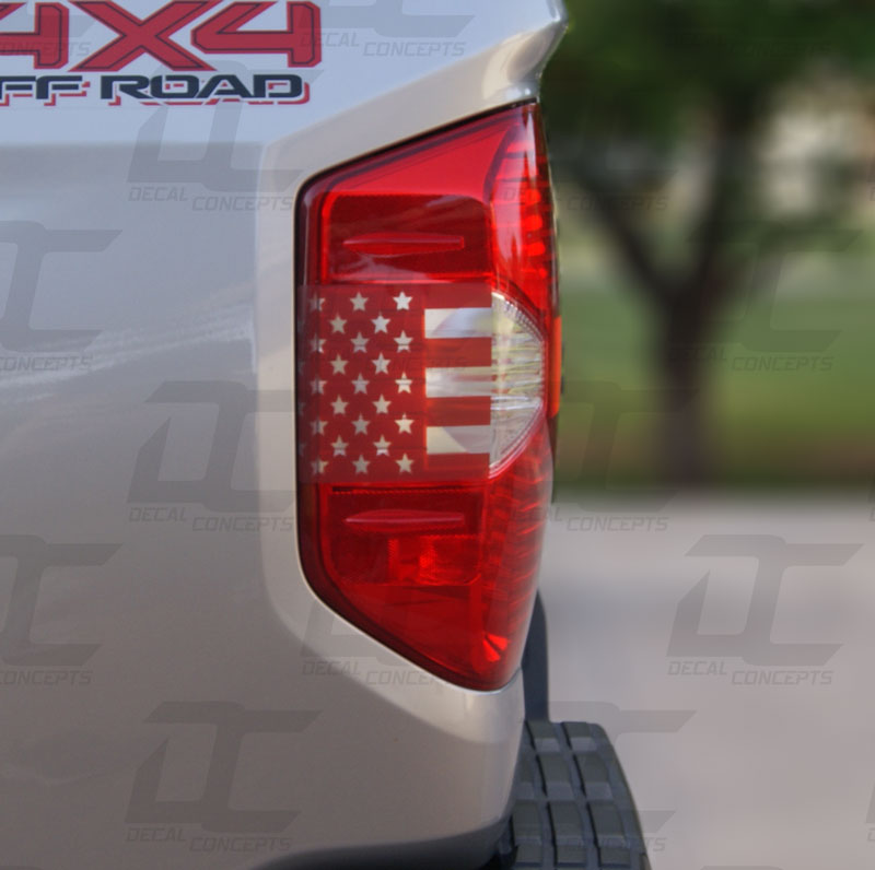 Tail Light Accent Decal Kit For Toyota Tundra (2014-2021)