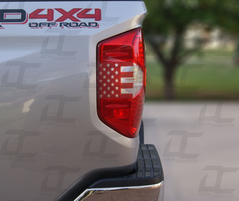 Tail Light Accent Decal Kit For Toyota Tundra (2014-2021)