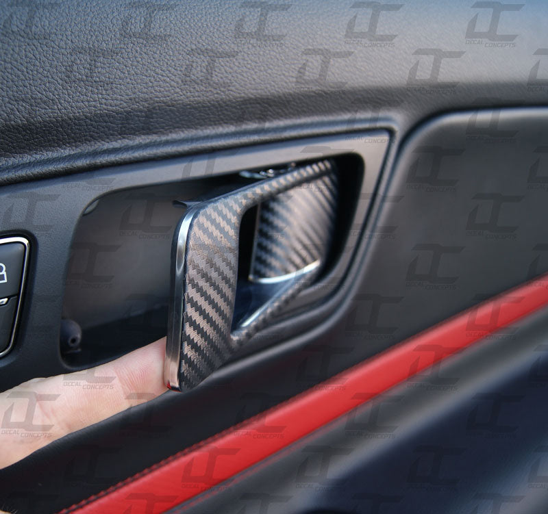 Door Handle Decal Overlay Kit For Ford Mustang (2015-2023)