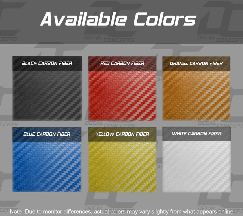 Stage 1 Interior Decal Dress Up Kit For Chevy Camaro (2016-2024)