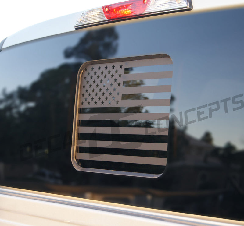 American Flag Rear Window Accent Decal For Ford F150/F250 (2015-2024)