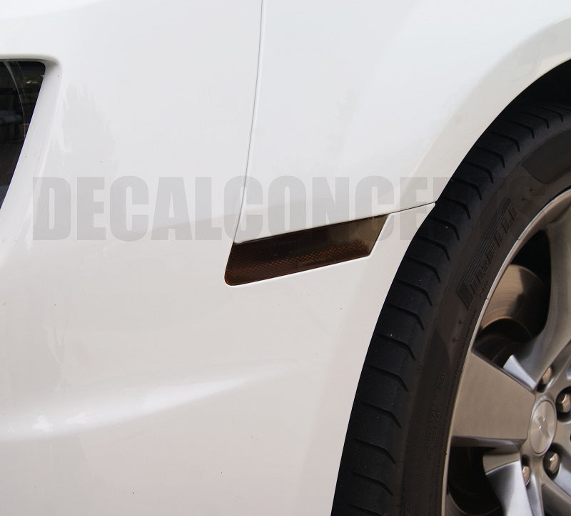 Tail light / Side marker Smoked Overlay Tint Kit For Chevy Camaro (2010-2013)