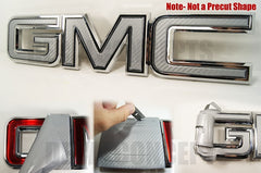 Front Universal Emblem Overlay Wrap For 2007+ GMC