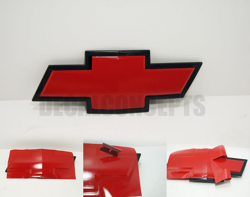 Universal Emblem Overlay Wrap For Chevy Silverado/Tahoe/Camaro/etc