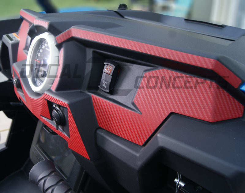Dash Decal Dress Up Decal Graphic Kit For Polaris RZR 1000