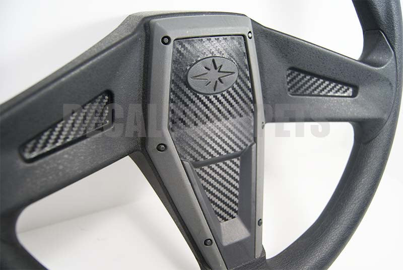 Steering Wheel Decal Graphic Kit - For Polaris RZR 1000 & General