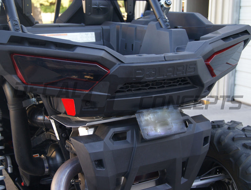 Smoked Taillight Tint Covers For Polaris RZR 1000