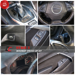 Stage 3 Interior Decal Dress Up Kit For Chevy Camaro (2016-2024)