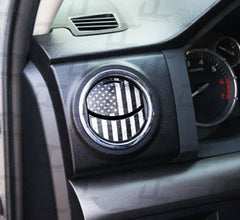 American Flag Interior AC Vent Accent Decal Kit For Tundra/Tacoma (2014-2021)(2016-2023)